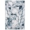 World Rug Gallery Contemporary Chic Abstract Design Area Rug 3'3'' x 5' Blue 937BLUE3X5 - alternate 7